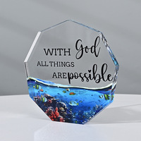 Cartes de table personnalisées en acrylique transparent pour la fête des mères et Noël - Cadeaux et décorations de bureau