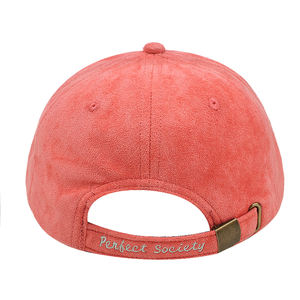 Gorra de papá sin estructura de gamuza personalizada con logotipo bordado - Product Image 5