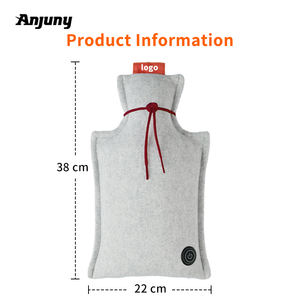 Bantal Pemanas Listrik Homey Original, Botol Air Panas yang Dapat Dipeluk, Pengisi Kapas Wol, Pemanasan Cepat, Mati Otomatis 90 Detik, Cocok untuk Perjalanan - Product Image 6