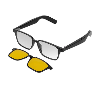 2025 dernières AI Smart Audio musique lunettes Vision nocturne magnétique Anti-bleu lunettes de soleil sans fil pour Bluetooth Smart Wearable - Product Image 2