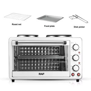 Horno Tostador Eléctrico 2 en 1 con Estufa, Horno para Hornear en Casa, Horno Eléctrico Portátil para Uso en la Cocina - Product Image 2