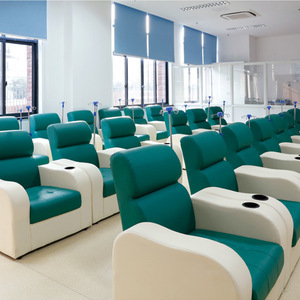 Silla de infusión Xima Baiyang XM068, sillón reclinable de hospital con pasamanos para uso clínico - Product Image 1