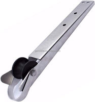 Pièces Marines, Accessoires Bateau, Rouleau de Proépauille en Acier Inoxydable Poli Miroir, Rouleau de Proépauille pour Yacht