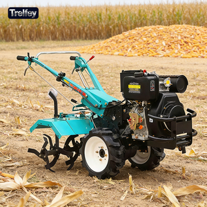 Cultivateur diesel robuste de 8,2 kW à 4 roues motrices permanentes pour sols durs et terrains en pente - Product Image 1