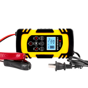 เครื่องชาร์จแบตเตอรี่รถยนต์ 12V 24V แบบอัจฉริยะ ซ่อมแซมแบตเตอรี่ตะกั่วกรดด้วยระบบพัลส์ พร้อมหน้าจอแสดงผล ใช้ได้กับแบตเตอรี่มาตรฐาน - Product Image 1