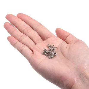 50 cái đôi dây <span class=keywords><strong>Snap</strong></span> khóa kẹp vật liệu thép không gỉ cho nhiệt độ cao và môi trường ăn mòn - Product Image 4