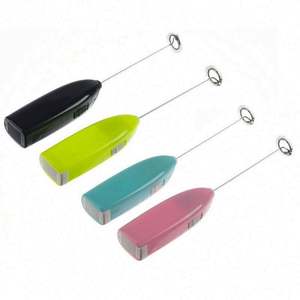 Mousseur à lait et café portable multifonction automatique à piles en acier inoxydable écologique et durable – Nouveauté, Meilleure Vente - Product Image 1