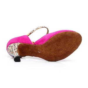Nouvelle mode Flanelle Dames <span class=keywords><strong>Latino</strong></span> Chaussures de danse Flamenco Chaussures de danse - Product Image 3