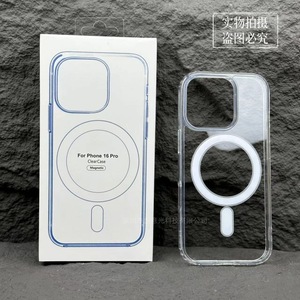 Ốp điện thoại <span class=keywords><strong>iPhone</strong></span> 16 17 Pro Max trong suốt, chống sốc, in chuyển nhiệt, mẫu trống - Product Image 5