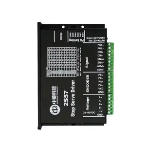 Shen chen zltech driver 2 fase 2s57 24-36v dc 1-7a, enviar pulso só analógico io, controle de velocidade do sinal de passo