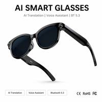 Gafas Inteligentes con IA y Logotipo Personalizado, Cámara de 8MP, WiFi 5.3, Resistentes al Agua IPX4, Video 1080P, Audio de Oído Abierto, Gafas de Sol OEM/ODM
