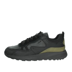 Scarpe da uomo nere U369EZC 0MEBU basse alte da passeggio sportive con fodera in rete morbida e alla moda - Product Image 1