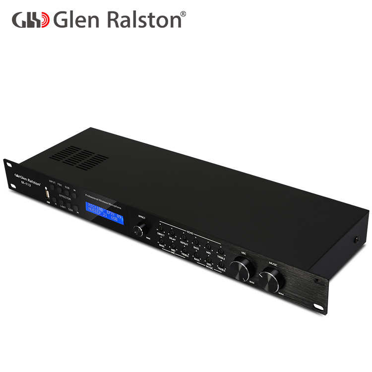 Glen Ralston M113 Dj sistema audio audio effetto di riverbero digitale mixer professionale