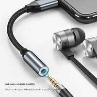 DAC alta calidad USB C a 3,5mm adaptador de auriculares AUX tipo C Jack auricular Cable de Audio