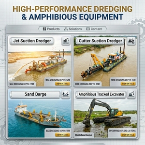 เครื่องขุดดูดทรายแบบลอยน้ำขนาด 6 นิ้ว พร้อมเครื่องยนต์คัมมินส์ขั้นสูง สำหรับขุดทองในแม่น้ำ อุปกรณ์ขุดทรายในแม่น้ำด้วยระบบไฮดรอลิก - Product Image 4