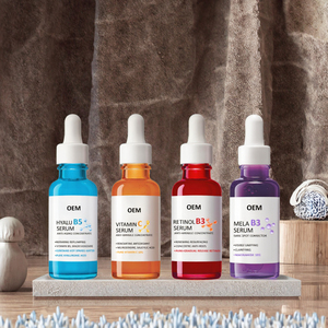 Sérum visage anti-âge OEM pur pour le rétinol, la vitamine B3, l'acide hyaluronique, cible les rides, les rides du soleil, les dommages cutanés prématurés pour tous les types de peau - Product Image 3