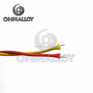 Cable de Extensión Aislado con Fibra de Sílice Vitreosa Tipo K 22SWG - Product Image 1