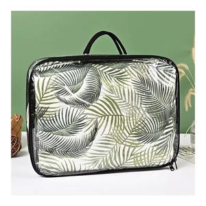 Sac rétractable en PVC EVA de haute qualité avec <span class=keywords><strong>fermeture</strong></span> éclair pour draps, oreillers, parapluies, emballage personnalisé avec logo, recyclable - Product Image 5
