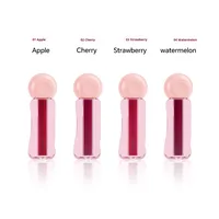 Gloss à lèvres en gros, liquide, teinte gelée, rouge à lèvres, fard à paupières, design 3 en 1, gloss à lèvres, rouge à lèvres, marque privée, fournisseur de gloss à lèvres