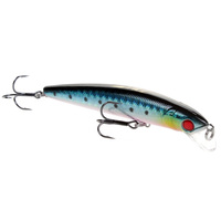 LUTAC Leurres de pêche Long Casting Floating 0.3m Minnow Bait ABS Plastic Laser Coating Skin VMC Treble Hook Jerk Baits 80mm/7g