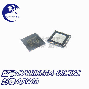 Chip de interfaz USB Cypress Cyusb3304 68Ltxc Qfn68 para comunicación periférica - Product Image 3