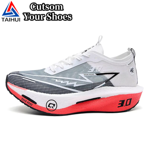 <span class=keywords><strong>Chaussures</strong></span> <span class=keywords><strong>de</strong></span> course Marathon d'été Parent-Enfant avec plaque en carbone intégrale et semelle souple pour Hommes, Femmes et Papa, avec support et personnalisation du LOGO - Product Image 1