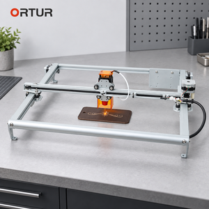 Grabador Láser de Diodo Aufero LU2-4 SF 5W con Enfriamiento por Agua <span class=keywords><strong>CNC</strong></span> para Acrílico, Plástico, MDF, Cuero - Proyectos de Bricolaje, Corte en Casa o Taller - Product Image 1