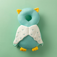 Protection Tête Bébé Marche et Quatre Pattes, Coussin Dorsal Anti-Chute en Peluche pour Enfants