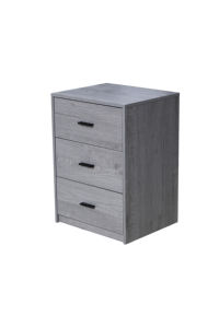 Meubles <span class=keywords><strong>de</strong></span> chambre à coucher modernes, petite armoire en <span class=keywords><strong>bois</strong></span> blanc bon marché avec 3 tiroirs, commode en <span class=keywords><strong>bois</strong></span> avec poignée en métal - Product Image 5