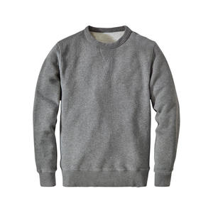 Sudadera Ecológica de Mezcla de Algodón para Hombre, Forro Polar Suave, Cuello Redondo, Tejido Sostenible, Ajuste Cómodo, Top Informal para Uso Diario - Product Image 1