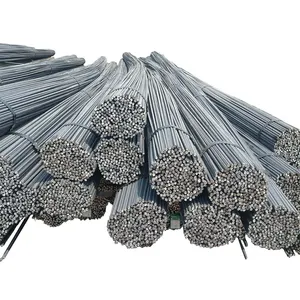 Factory Price 6m 9m 12m B500B B500C HRB400E HRB500E Grade Deformed Bar A615 BS449 Steel Rebar