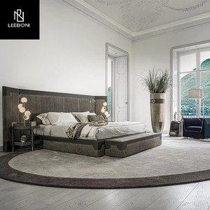 Juego de Muebles de Dormitorio de Lujo de Diseño Italiano Moderno, Camas de Lujo, Estructura de Cama King y Queen Size - Product Image 1