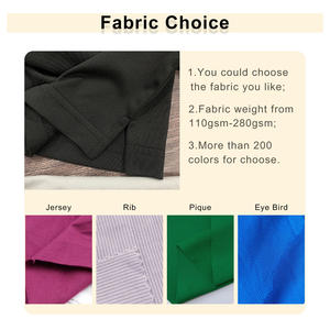 OEM haute qualité unisexe Golf pour polo personnalisé nom de l'équipe uniformes broderie vêtements de travail solide motif polyester spandex - Product Image 3