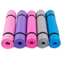 Tapete de Yoga NBR de 10 mm, Extra Grueso, Súper Suave, Duradero, Elástico, Antideslizante, para Ejercicio y Fitness