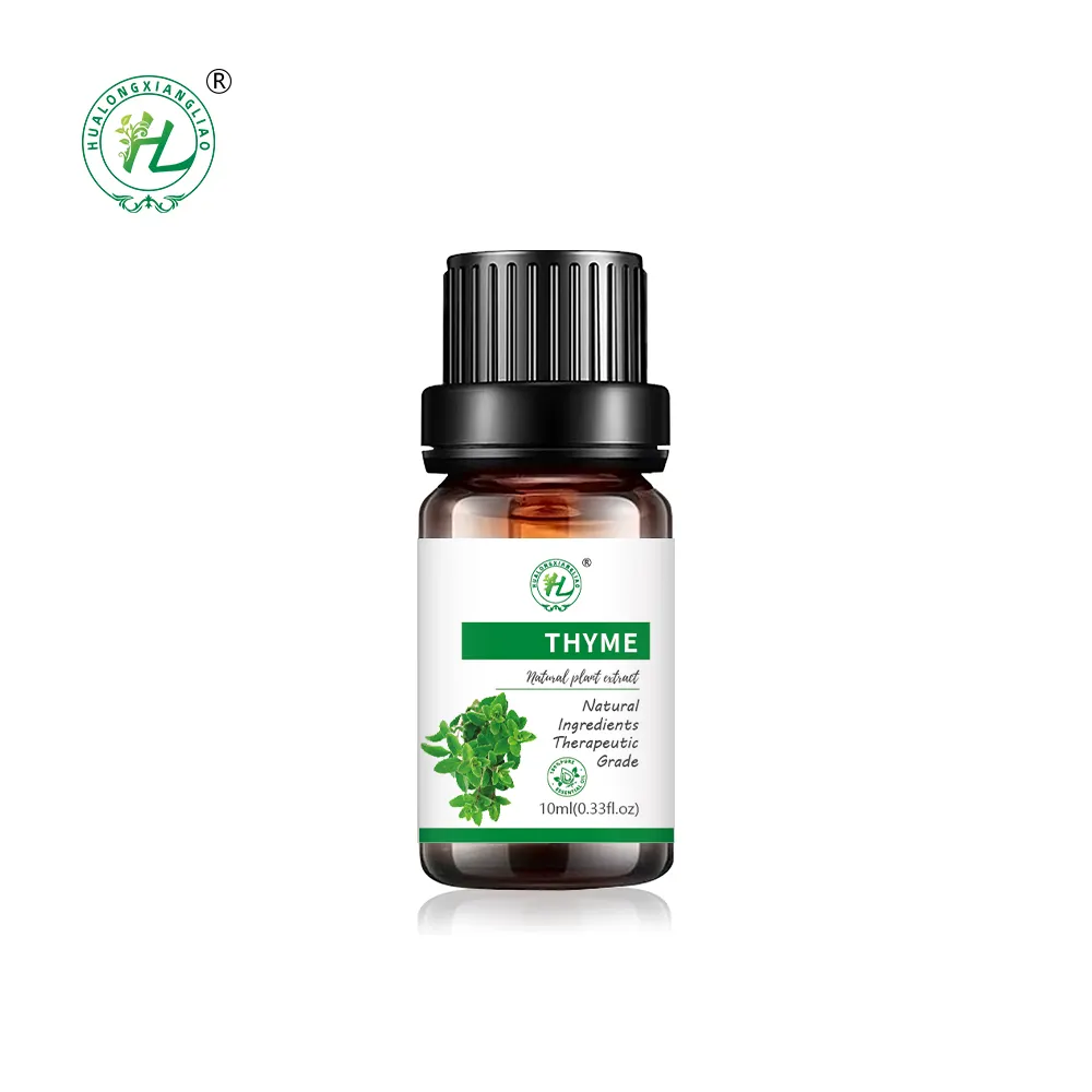 100% estratto vegetale naturale di Thymus vulgaris, 10mL di olio essenziale di timo di qualità puro organico per diffusore | Grado terapeutico