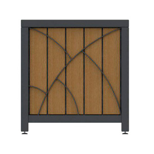 Meubles de ville en plein air jardinières en <span class=keywords><strong>bois</strong></span> de <span class=keywords><strong>grande</strong></span> <span class=keywords><strong>taille</strong></span> boîte à l'extérieur jardin parc élégant pots de <span class=keywords><strong>fleurs</strong></span> porte énorme grand pot de plantes - Product Image 2