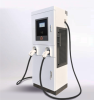 Chargeur solaire AHTECH pour véhicules électriques, station de recharge pour voitures montée au sol, électrique, 120 kW, borne de recharge rapide pour véhicules électriques, état neuf