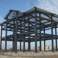 Estructura de Acero Industrial Pesada para Edificios Prefabricados de Oficinas, Solución de Construcción Rápida