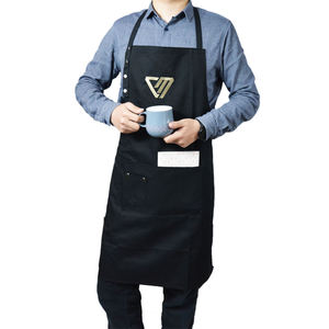 Tablier de serveur/serveuse unisexe de haute qualité, imperméable, avec logo personnalisé, broderie personnalisée - Product Image 1