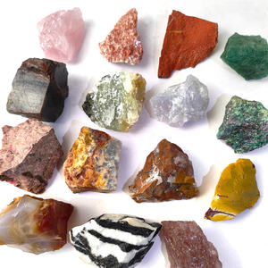 B2B/B2C vérifié guérison spirituelle soulager le Stress fraise Quartz Prehnite cristal poli Multi matériel <span class=keywords><strong>pierre</strong></span> brute pour cadeau - Product Image 4