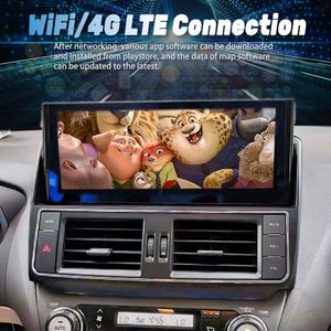 Reproductor Multimedia Android 15 de 12.3 Pulgadas para Toyota Land Cruiser Prado LC150 2014-2017, Estéreo para Auto, GPS, Carplay, Navegación, Radio - Product Image 6