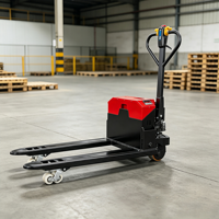 Nouvelle transpalette électrique complète de 3000 kg, à conducteur marchant, alimentée par batterie 48 V, certifiée CE QMIGA