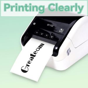 2.4 continuo compatibile con DK-2205 fratello \ "X 100 piedi di carta etichette di ricambio per tutte le stampanti di etichette QL per la stampa - Product Image 5