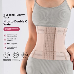 Phụ nữ có thể điều chỉnh hai lớp <span class=keywords><strong>neoprene</strong></span> eo huấn luyện viên vành đai bụng cho giảm béo bụng dưới - Product Image 3