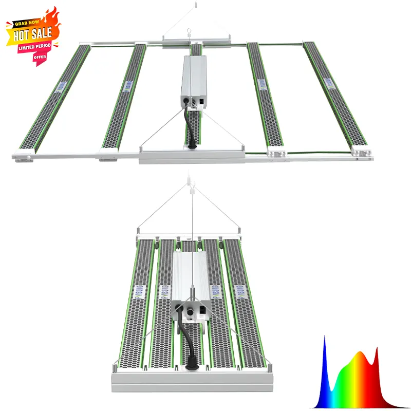 Lámpara led para cultivo de plantas, luz uv para interior comercial, ir, 301b, lm301h, hidropónico, 730 vatios, 1000 vatios