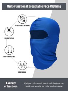 थोक मल्टीफंक्शन स्की मास्क कस्टम लोगो पॉलिएस्टर फेस मास्क पूर्ण चेहरा कवर स्की मास्क 1 छेद बैलाकलव मैन - Product Image 3