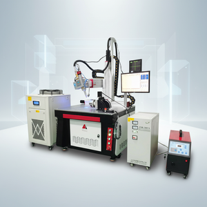 5-axis <b>Fully</b> <b>Automatic</b> Platform Fiber Laser Welding <b>Machine</b> for Metal Stainless Steel Carbon Steel Hardware Components - Product Image 1