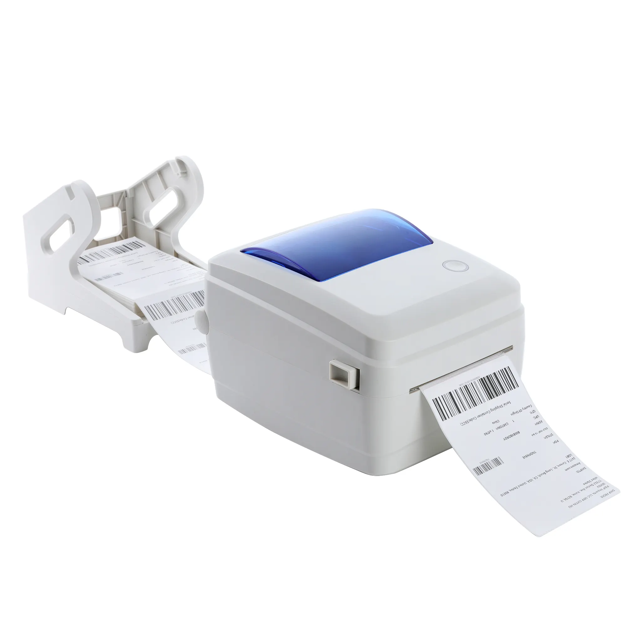 Nuova stampante per etichette di spedizione intelligente bianca originale per Amazon FBA, UPS, USPS, FedEx, Shopee, Wish, EBay e logistica Stock