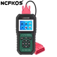 NCFKOS Scanner complet du système de diagnostic OBD2 pour voiture KW470 Scanner OBD II pour voiture universelle