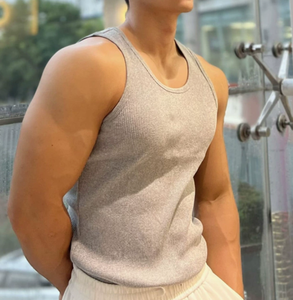 <span class=keywords><strong>Canotta</strong></span> da <span class=keywords><strong>Uomo</strong></span> in Cotone Spesso 280gsm di Alta Qualità, Casual, Traspirante, per Palestra, Fitness, Sexy, per <span class=keywords><strong>Uomo</strong></span>, Intimo Sportivo da Esterno - Product Image 2